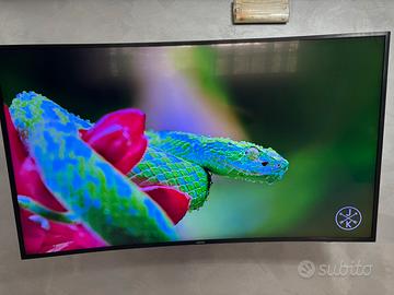 Smart TV Samsung 55" Curva 4K UHD