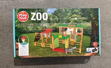 Zoo Giocattolo in Legno  NUOVO Mai montato