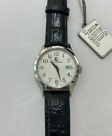 Orologio Fracois LePetit Nuovo in Pelle con numeri