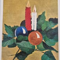 cartolina Natale anno 1975  Eros Bonamini