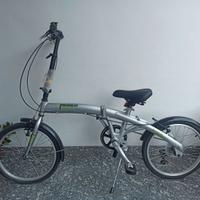 Bicicletta pieghevole grigia Orus Folding 20