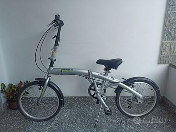 Bicicletta pieghevole grigia Orus Folding 20