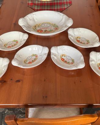 Servizio portate spaghetti in ceramica