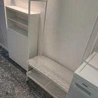 Scaffale bianco Ikea Mackapar