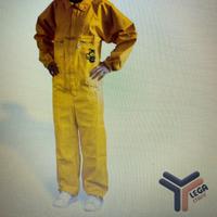 Tuta gialla apicoltura api miele guanti casco