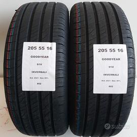 2 gomme 205 55 16 goodyear a802