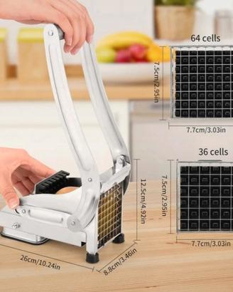 Tagliapatate in acciaio inox