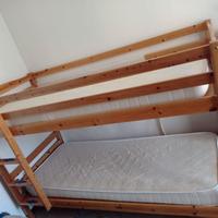 LETTO per bambini e ragazzi ,con  materassi.