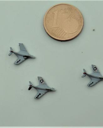 3 AEREI Grumma F9F COUGAR USA 1951 MODELLINI 1:125