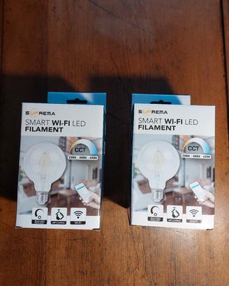 2 lampadine smart wifi led filament