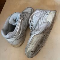 Reebok bianche alte taglia 44