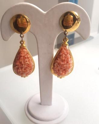 Orecchini Corallo