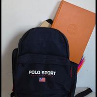 Zaino Ralph Lauren blu navy vintage anni 90  nuovo