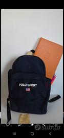 Zaino Ralph Lauren blu navy vintage anni 90  nuovo