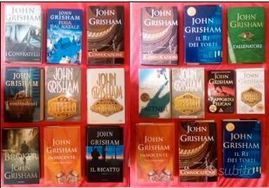 Libri di John Grisham, lotto 1, ed altri autori