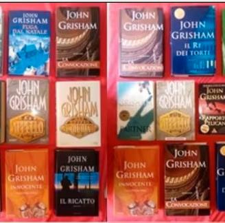 Libri di John Grisham, lotto 1, ed altri autori