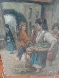 quadro  olio su tela 