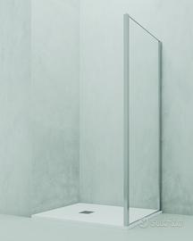 BOX DOCCIA DINO 120x80 H200 PORTA SALOON E FISSO