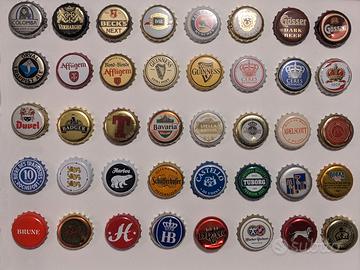 Collezione tappi birra a corona