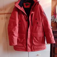 giubbotto parka arancio