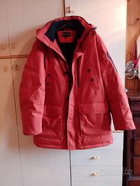 giubbotto parka arancio