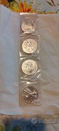 Serie 1 dollaro USA silver Eagle argento 1 oncia