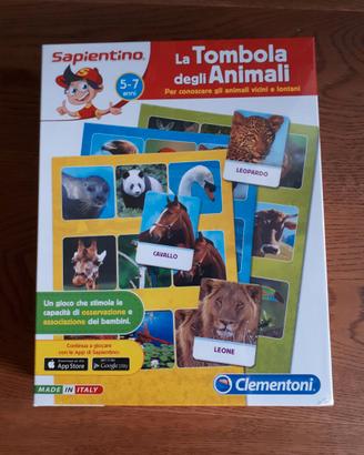Clementoni - Tombola degli animali