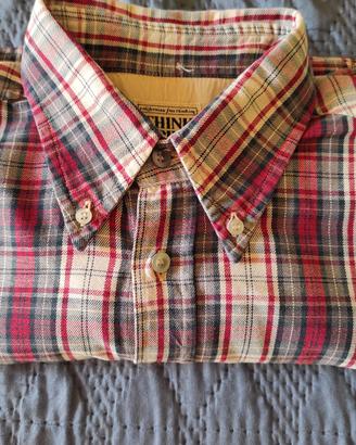 Camicia vintage Think Pink a maniche lunghe