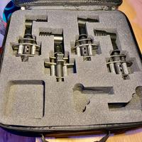 4 MICROFONI BEYERDYNAMIC TG 35 D con VALIGETTA