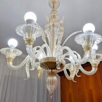 lampadario pastorale murano anni 60