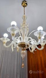 lampadario pastorale murano anni 60