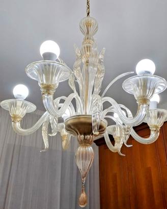 lampadario pastorale murano anni 60