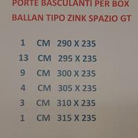 PORTE BASCULANTI PER GARAGE