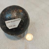 Palla da  cannone- bombarda- XVI sec. 215 gr.