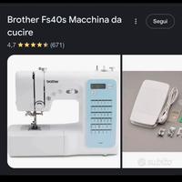 Brother Fs40s Macchina da cucire