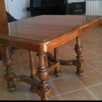 Tavolo francese 1800 in noce