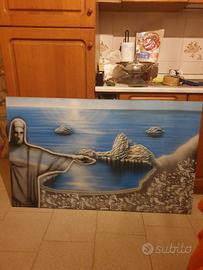 quadro grande in stile brasiliano