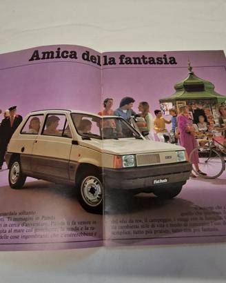 Fiat Panda 1a serie poster Quattroruote 