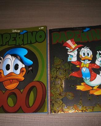 2 PAPERINO N. 500 REGULAR + VARIANT MAGAZZINO