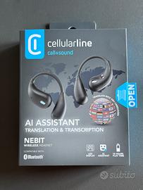 Cellularline NEBIT – Auricolari TWS con Traduzione