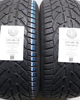 2 GOMME 225 40 18 ORIUM A73412