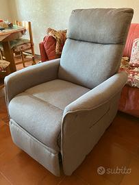 poltrona relax elettrica