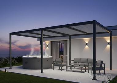 Pergola Bioclimatica Alu 3x6 Metalfranchi Garden