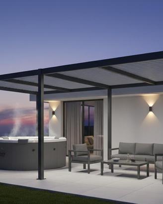 Pergola Bioclimatica Alu 3x6 Metalfranchi Garden