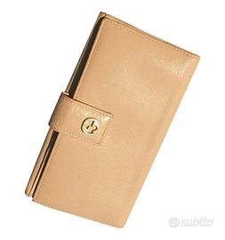 Portafoglio autentico Gucci in pelle 