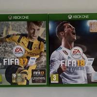 Lotto FIFA 17 + FIFA 18 per XBox ONE