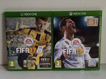 Lotto FIFA 17 + FIFA 18 per XBox ONE