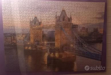 Puzzle Londra 50x70 con cornice a giorno