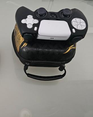 controller ps5 originale (dualsense)+custodia  e c