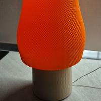 lampada arancione moderna 